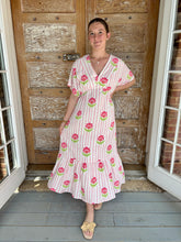 The Meadow Tiered Midi Dress