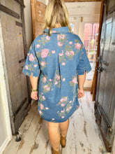 Bloom & Blue Denim Dress
