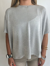 Lloyd Ribbed Oversized Top