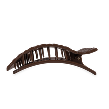 Flat Rectangle Hair Clip | Large | Truly Taupe Quilted