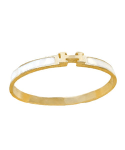 Mop Initial Bracelet Stainless Steel