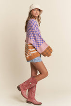 Whimsical Tiger Open Cardigan