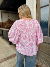 Pink Peony Dreams Blouse
