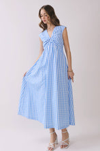The Willow Gingham Maxi Dress