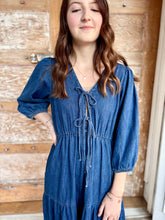 Vada Denim Midi Dress
