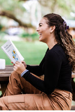 Open Hair Clip | Med. |  Burgundy Bliss