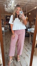 Easy Going Elastic Waist Pants