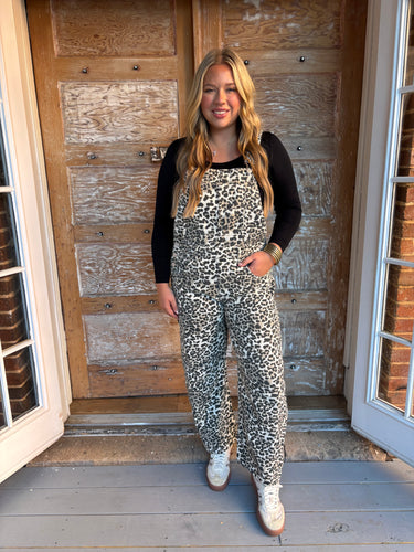 Weekend Adventures Cheetah Overalls