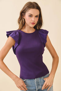 Death Valley Sleeveless Knit Top