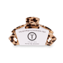 Open Hair Clip | Medium | Blonde Tortoise