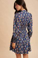 Maggie Zippered Floral Mini Dress