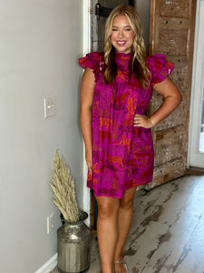 In the Jungle Lovel Shift Mini Dress