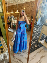 Bowtiful Ric Rac Trim Smocked Maxi Dress