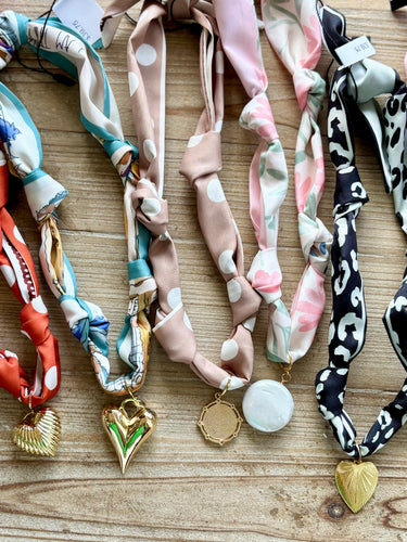 Scarf Charm Necklace