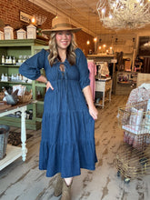 Vada Denim Midi Dress