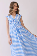 The Willow Gingham Maxi Dress