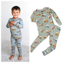 Tractor Two Piece Bamboo Jammies