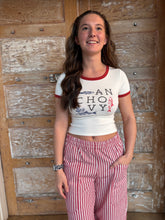 Anchovy Graphic Crop Top