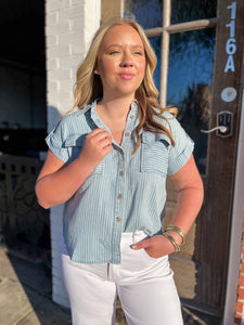 Beach Trip Chambray Shirt