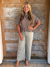 Honeyed Gingham Top