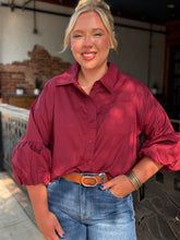 Harvest Haven Bubble Hem Top