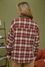 Maplewood Plaid Button-Down Top