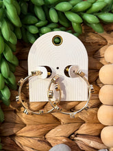 Charm Hoop Earrings