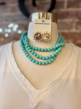 Layered Wooden Beaded Necklace