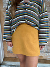 THML Paige Suede Skirt
