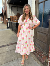 The Meadow Tiered Midi Dress