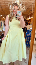 THML Sunshine Stroll Gathered Waist Midi Dress