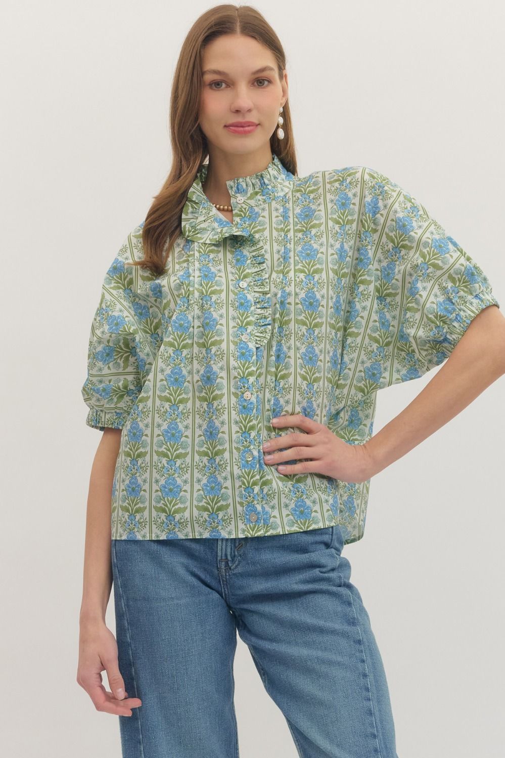 Botanic Breeze Dolman Top – Laughton & CO