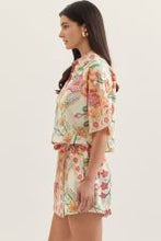 Botanical Breeze Split Neck Top