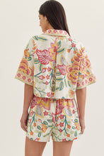 Botanical Breeze Split Neck Top