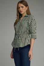 Mint to Be Stripe Top