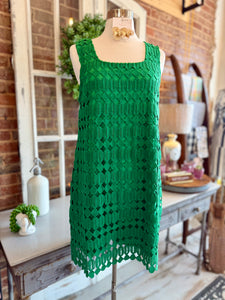 Emerald Isle Crochet Dress Laughton & CO Emerald Isle Crochet Dress Laughton & CO
