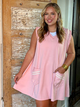 Lacey French Terry Sleeveless Dress