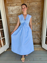 The Willow Gingham Maxi Dress