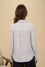 Mocha Lane Button-Down Top