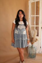 Tabitha Button Suspender Denim Skirt Jumper