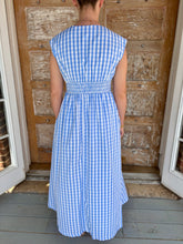 The Willow Gingham Maxi Dress