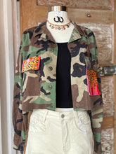 Camo Tiger Patchwork Jacket