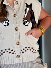 Horsing Around Knit Vest