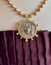 Smokey Hound Dog Coin Necklace Set