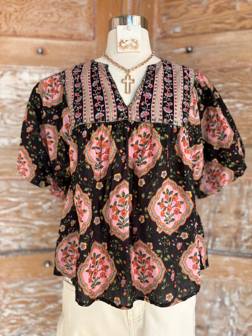 THML Starlit Floral Top