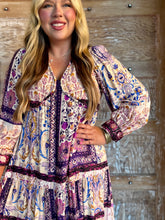 Patchwork Pretty Midi Dress