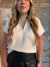 THML Jackie Suede Blouse