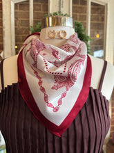 Paisley Print Bandana Scarf