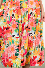 Brunch In Maui Floral Maxi Dress THML