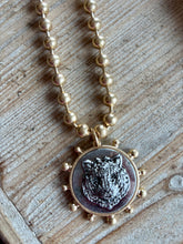 Tiger Coin Necklace Set